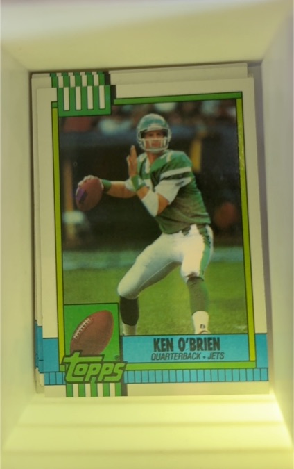 1990 Topps #453 Ken O'Brien — front