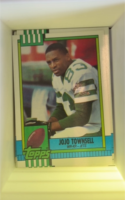 1990 Topps #455 JoJo Townsell — front
