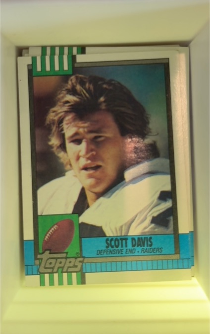 1990 Topps #292 Scott Davis — front