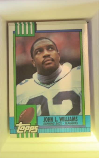 1990 Topps #339 John L. Williams — front