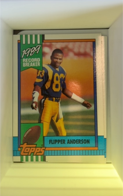 1990 Topps #2 Flipper Anderson — front