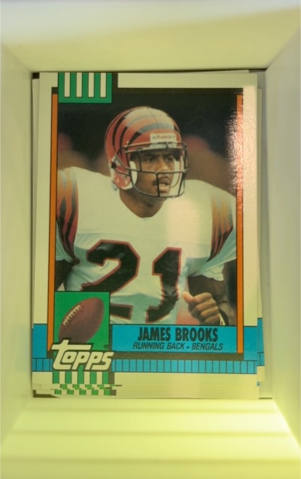 1990 Topps #275 James Brooks — front