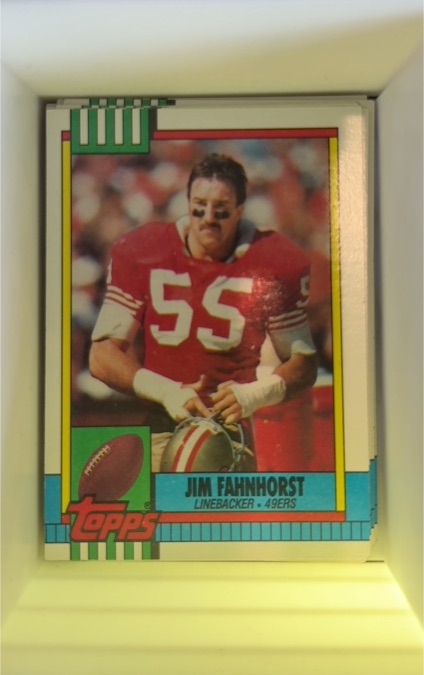 1990 Topps #23 Jim Fahnhorst — front