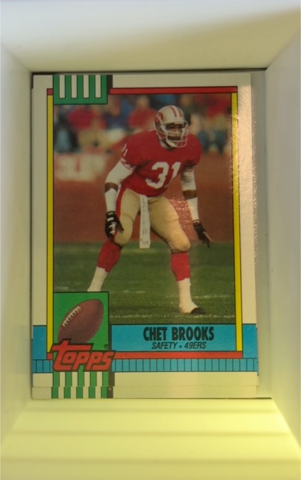 1990 Topps #20 Chet Brooks — front