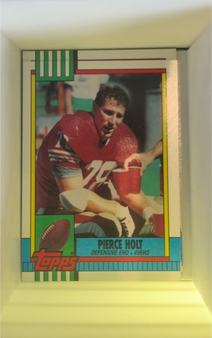 1990 Topps #18 Pierce Holt — front