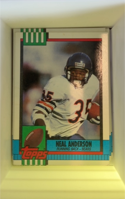 1990 Topps #367 Neal Anderson — front