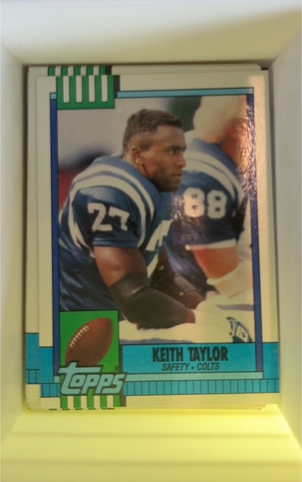 1990 Topps #302 Keith Taylor — front