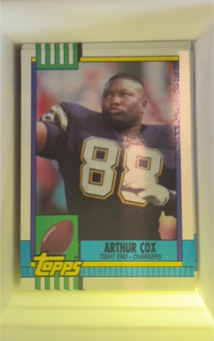 1990 Topps #397 Arthur Cox — front