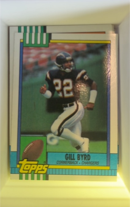1990 Topps #391 Gill Byrd — front