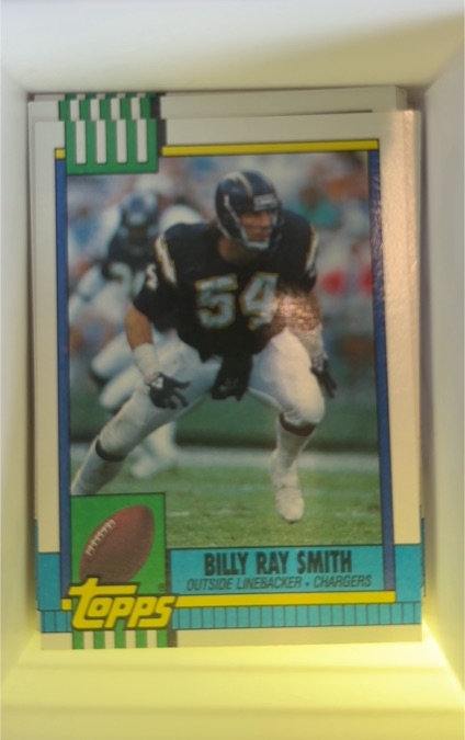 1990 Topps #393 Billy Ray Smith — front