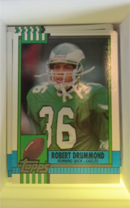1990 Topps #89 Robert Drummond — front