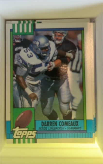 1990 Topps #348 Darren Comeaux — front