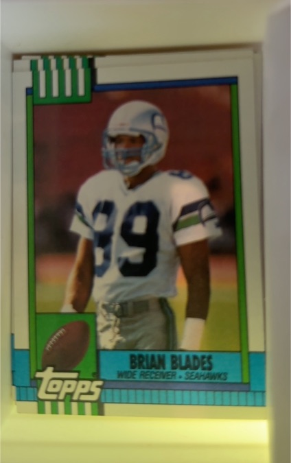 1990 Topps #337 Brian Blades — front