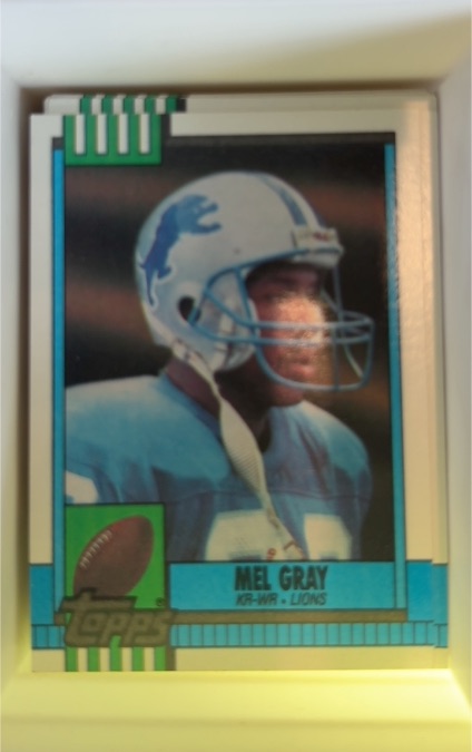 1990 Topps #356 Mel Gray — front