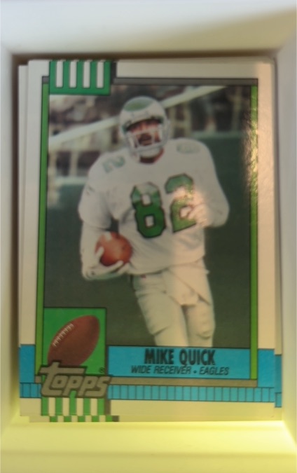 1990 Topps #95 Mike Quick — front