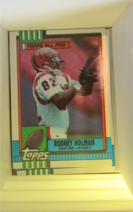 1990 Topps #279 Rodney Holman — front