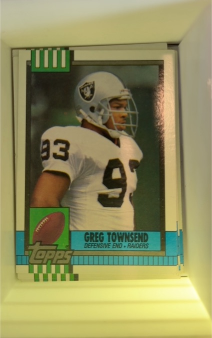 1990 Topps #290 Greg Townsend — front