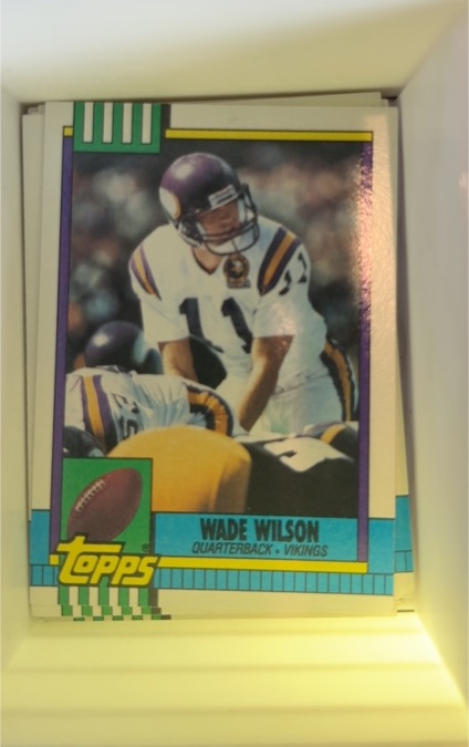 1990 Topps #114 Wade Wilson — front