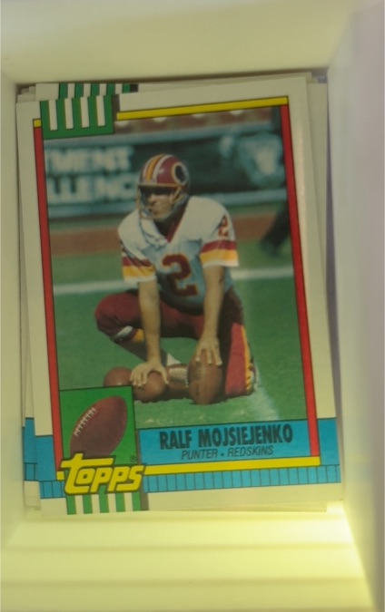 1990 Topps #120 Ralf Mojsiejenko — front