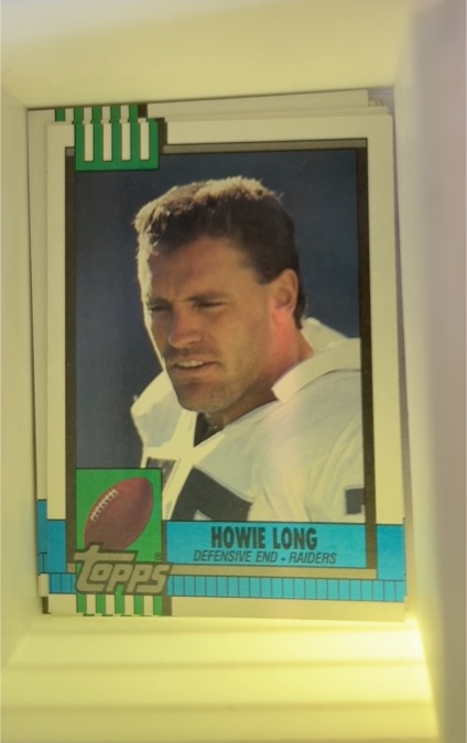 1990 Topps #284 Howie Long — front