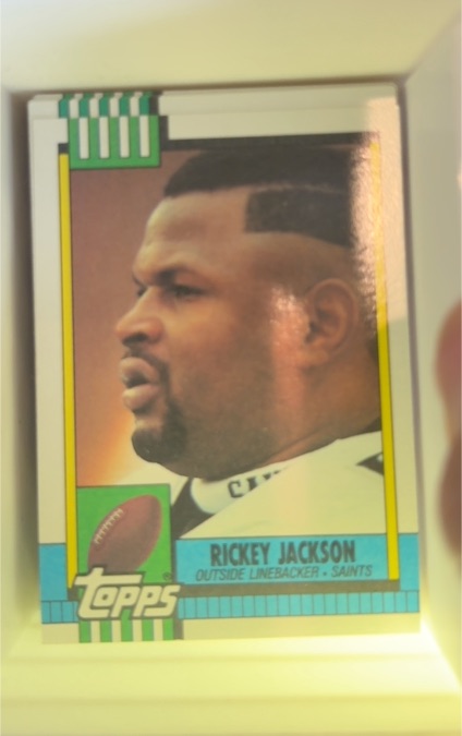 1990 Topps #242 Rickey Jackson — front