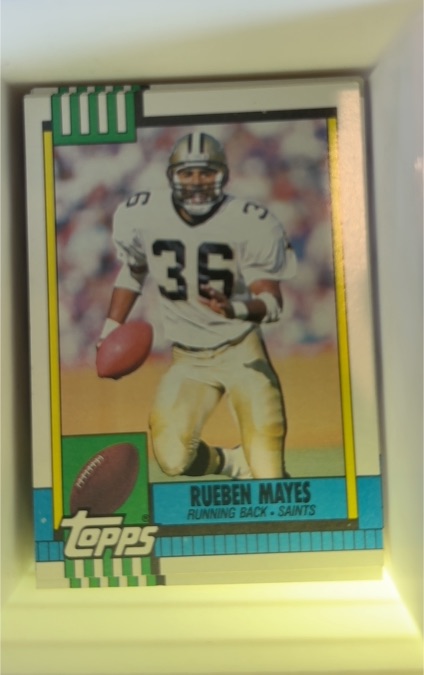 1990 Topps #244 Rueben Mayes — front