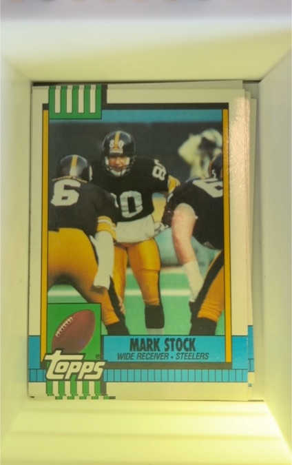 1990 Topps #192 Mark Stock — front