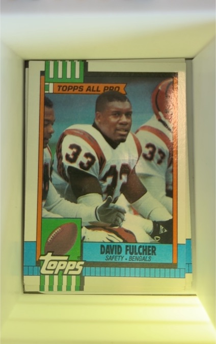 1990 Topps #273 David Fulcher — front