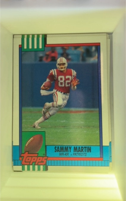 1990 Topps #422 Sammy Martin — front
