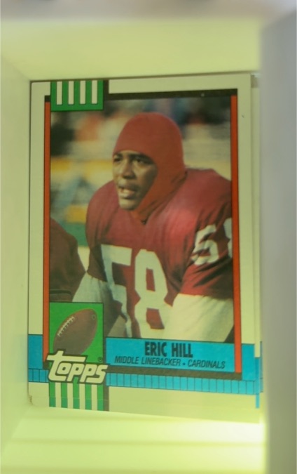 1990 Topps #432 Eric Hill — front
