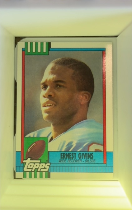 1990 Topps #228 Ernest Givins — front