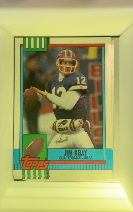 1990 Topps #207 Jim Kelly — front