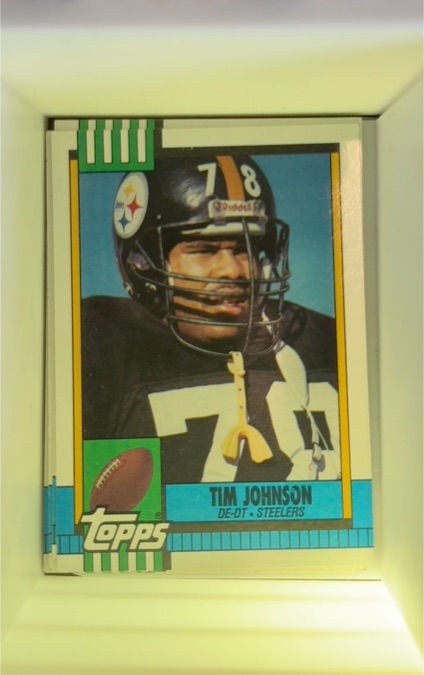 1990 Topps #176 Tim Johnson — front