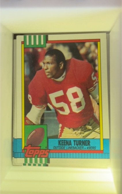 1990 Topps #24 Keena Turner — front