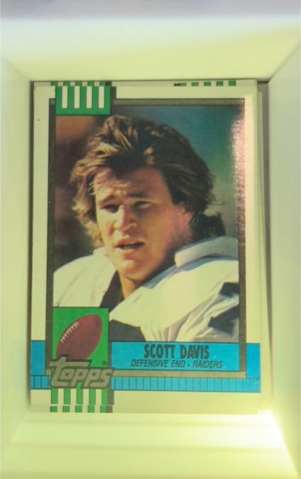 1990 Topps #292 Scott Davis — front