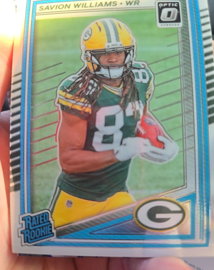 2025 Panini Donruss Optic #221 Savion Williams — front