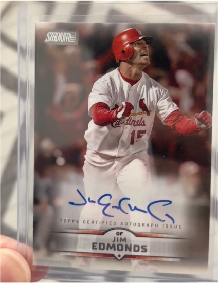 2025 Topps Stadium Club #SCBA-JED Jim Edmonds — front