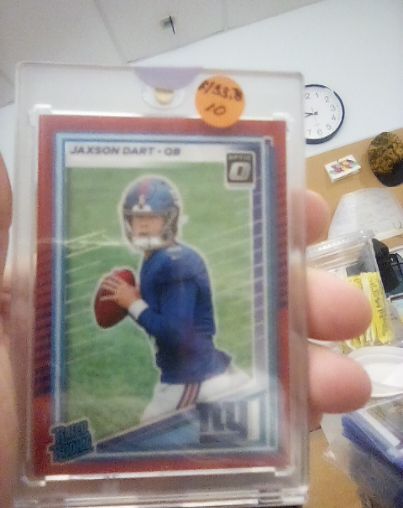 2025 Panini Donruss Optic #273 Jaxson Dart — front