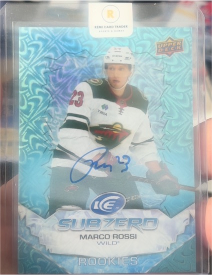 2022-23 Upper Deck Ice Sub Zero #SZ-MR Marco Rossi — front