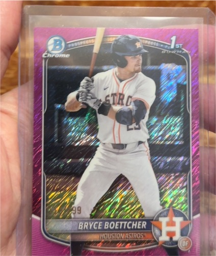 2025 Bowman Chrome #BCP-243 Bryce Boettcher — front