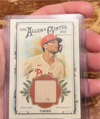 2025 Topps Allen & Ginter #AGR-TT Trea Turner — front