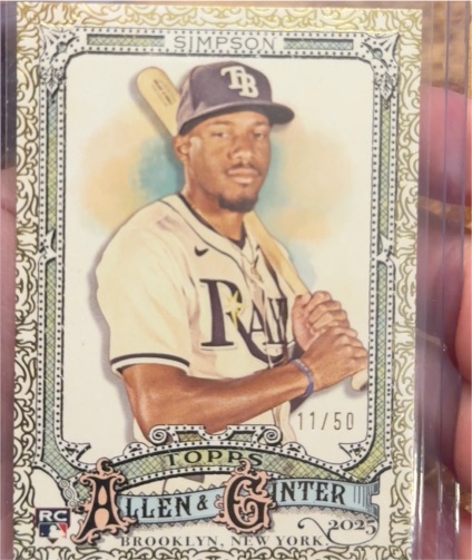 2025 Topps Allen & Ginter #297 Chandler Simpson — front