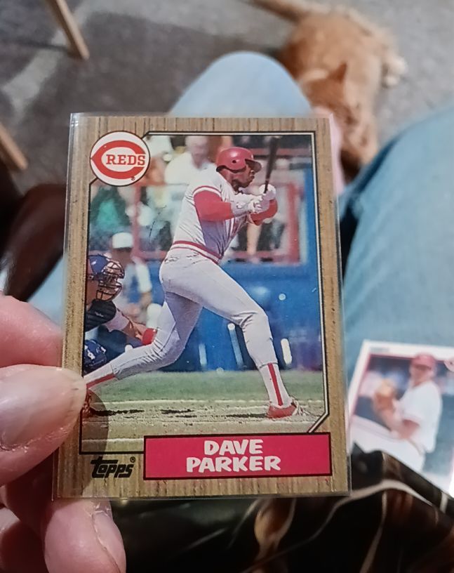 1987 Topps #691 Dave Parker — front