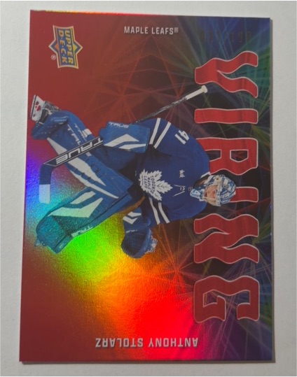 2025-26 Upper Deck Vibing #VB-12 Anthony Stolarz — front
