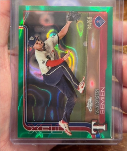 2025 Topps Chrome #27 Marcus Semien — front