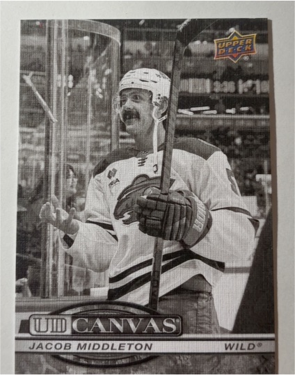 2025-26 Upper Deck Series 2 UD Canvas #C126 Jacob Middleton — front