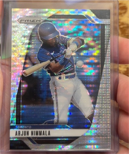 2025 Panini Prizm #87 Arjun Nimmala — front