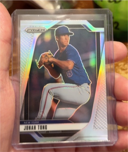 2025 Panini Prizm #284 Jonah Tong — front