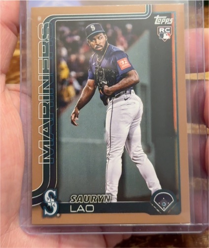 2025 Topps Update #US265 Sauryn Lao — front