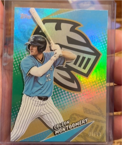 2025 Topps Pro Debut Stars of MiLB #STAR-18 Colson Montgomery — front